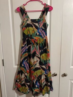 NWT Self Contrast Midi Dress